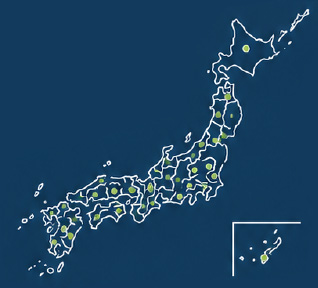 全国ネットワークのイメージ